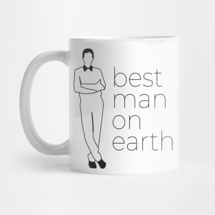 Best Man on Earth Mug